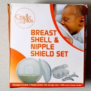 Cradle Plus Breast Shell & Nipple Shield Set